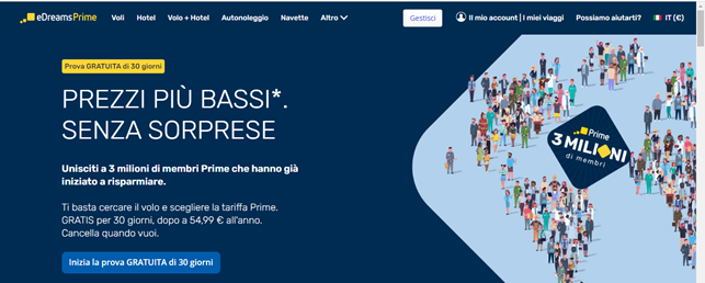 edreams prime locandina